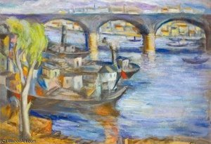 City With Harbour — Armand Schonberger