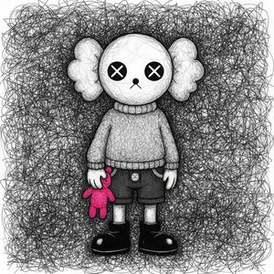 Eco Solitario En Un Caos Monocromático Con Un Único Latido Carmesí — Laurent Charpentier