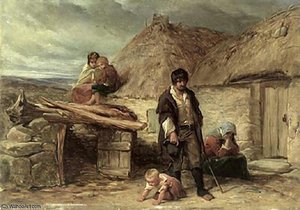 Irish Eviction — Frederick Goodall