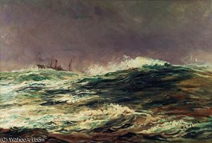 Ebb Tide, Long Reach — William Lionel Wyllie