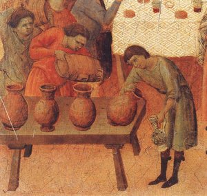 Wedding At Cana (detail) — Duccio Di Buoninsegna, Adoration Of The Magi