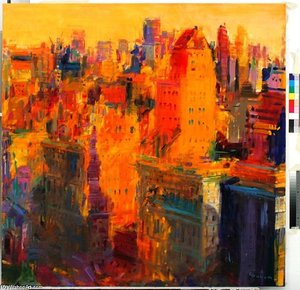 Manhattan — Peter Graham Li, Impressionism