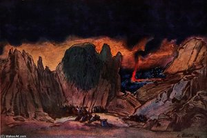 A Design For The Production Of Phaedre At The Theatre National De L'opera