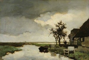 A Dutch Canal — Jan Weissenbruch