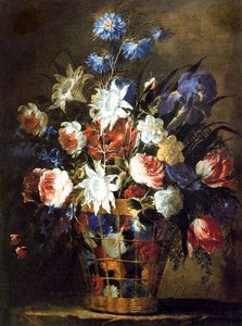 Basket Of Flowers 4 — Juan De Arellano