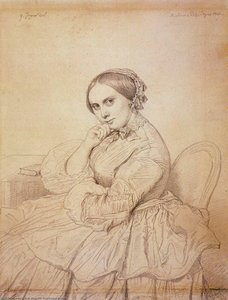 Madame Jean Auguste Dominique Ingres Born Delphine Ramel — Jean-auguste-dominique Ingres