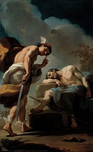Mercury About To Behead Argus — Ubaldo Gandolfi
