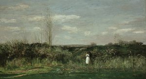 Spring Landscape — Karl Pierre Daubigny