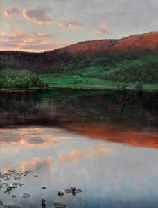 Evening Landscape in Eggedal