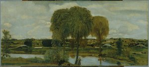 Along The Erie Canal — Arthur B. Davies