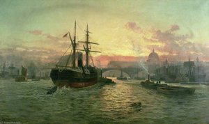 London Bridge — Charles John De Lacy, Romanticism