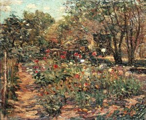 Garden Landscape 1 — Ernest Lawson