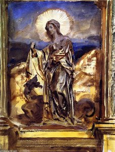 Saint With Dragon — John Singer Sargent
