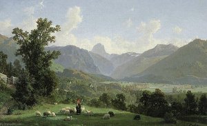 Vue de la vallée d'Ossau