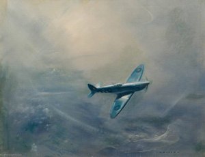 The Blue Spitfire — Frank Wootton