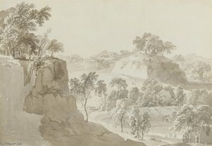 Near The Musjid Of Sultan Babar, Oudh — Thomas Daniell