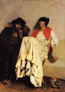 The Sulphur Match — John Singer Sargent