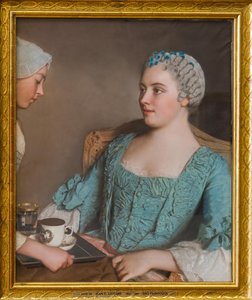 The Early Breakfast — Jean-étienne Liotard, Rococo