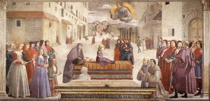 The Miracle Of A Child — Domenico Ghirlandaio