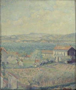 Le Mistral, Le Brusq — Lucien Pissarro