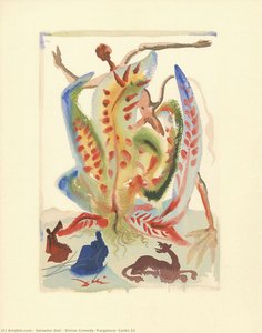 Gotos: Die Göttliche Komödie, Purgatorio: Canto 23 — Salvador Dalí