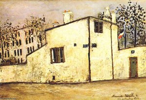 Hector Berliozs House — Maurice Utrillo, Impressionism