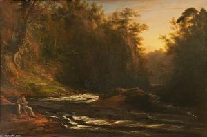 Evening On The Findhorn — James William Giles