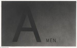 Amen — Edward Joseph Ruscha Iv