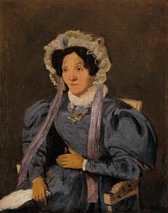 Madame Corot, The Artist's Mother, Born Marie-francoise Oberson — Jean-baptiste-camille Corot, Realism