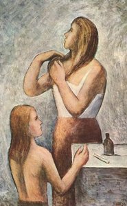 Pettinarsi — Carlo Carrà
