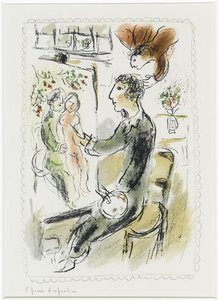 A Blue Painter — Marc Chagall