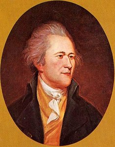Alexander Hamilton (1757 1804), (painting) — Charles Willson Peale