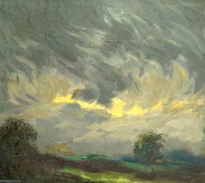 Windswept Sky — Sidney Herbert Sime