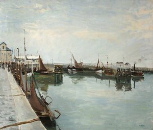 The Harbour, Ostende — Paul Lucien Maze