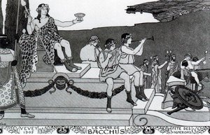 The Chariot Of Bachus — Ernest Biéler