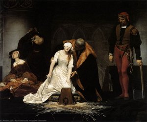 The Execution Of Lady Jane Gray — Hippolyte-paul Delaroche, Romantic Academic Tradition