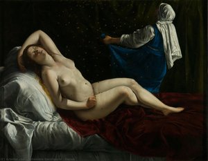 Danaë — Artemisia Gentileschi, Baroque
