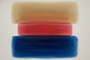 Trilogy Of Equilibrium: Ochre, Coral, And Ultramarine — Jacques Villedieu