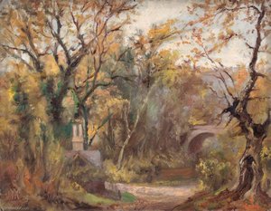 Road To Purley Town, Surrey, 30 October 1889 — William Henry Hope
