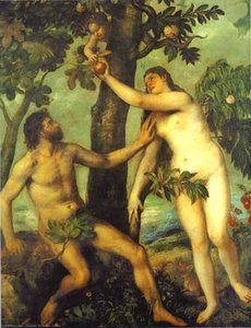 Adam And Eve — Titian, High Renaissance