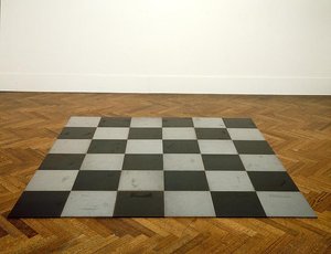 Steel Magnesium Plain — Carl Andre