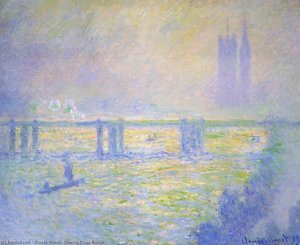 Charing Cross Bridge — Claude Monet, Impressionism