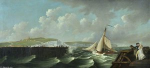 A Packet Arriving At Dover — Francis Swaine