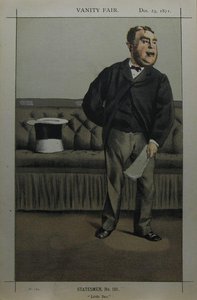 Caricature Of George Cavendish Bentinck — Jacques Joseph Tissot
