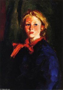 Portrait Of Katie Mcnamara — Robert Henri