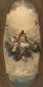 Saint Eusebius Carried To Heaven — Anton Raphael Mengs