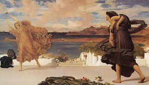 Greek Girls Playing Ball — Sir Frederic Lord Leighton