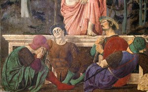 Resurrection (detail) — Piero Della Francesca, Early Renaissance