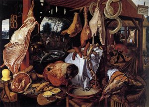 Butcher's Stall — Pieter Aertsen