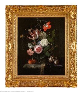 Still Life (2) — Anna Elisabeth Ruysch, Baroque
